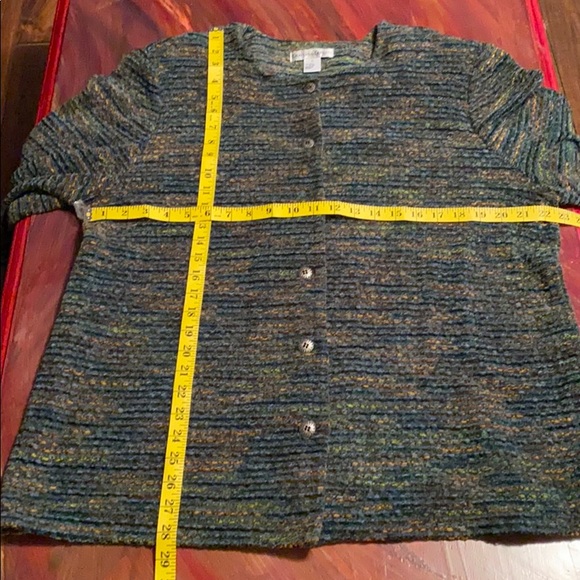 Gorgeous Multi Colored Cardigan Sweater - Picture 2 of 5